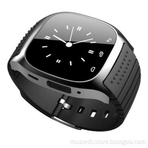 Bluetooth Handsfree Watch with Dial/Call Answer/SMS Reminding/Music Player/Anti-lost